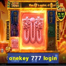 onekey 777 login